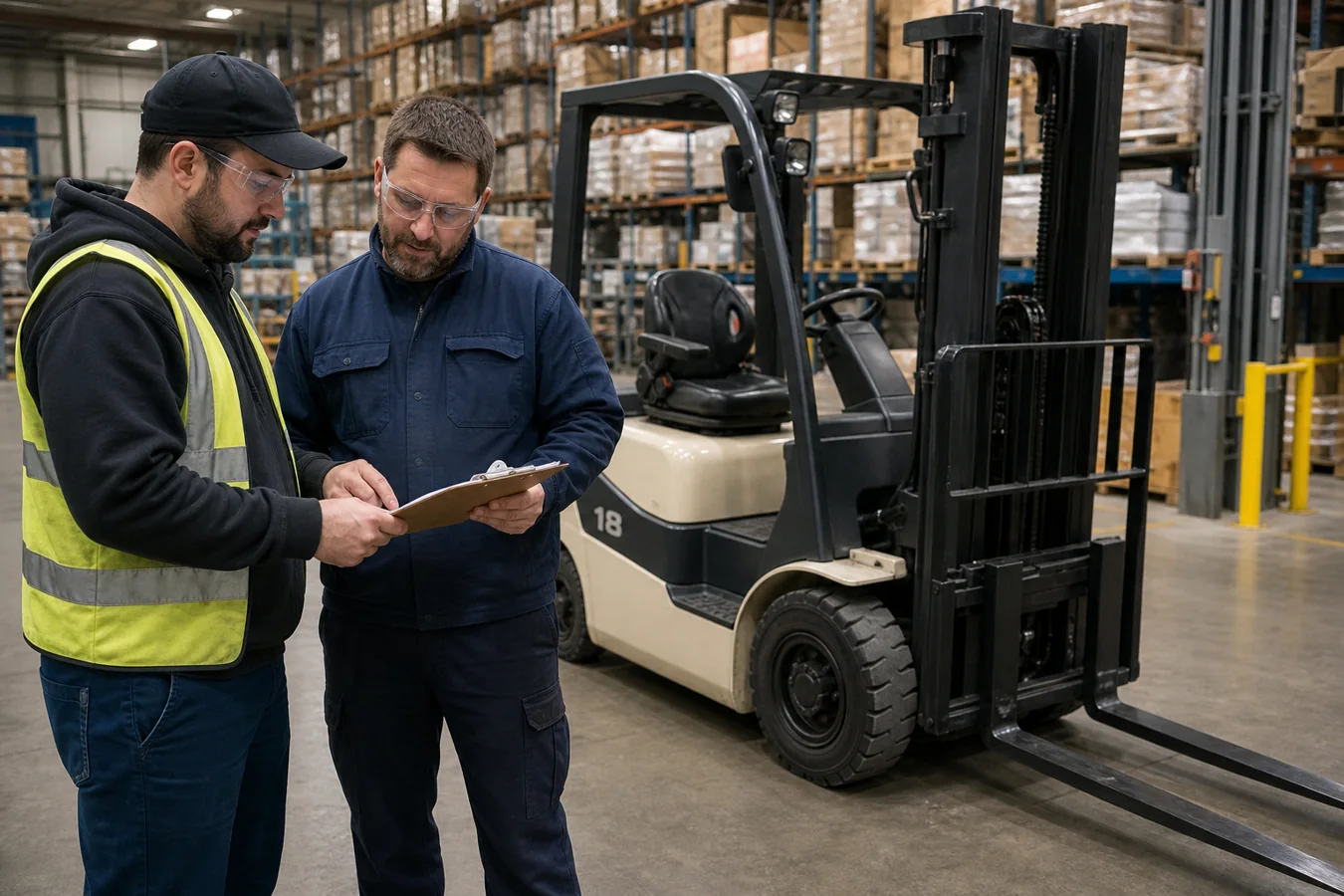 Forklift pricing and ownership-cost discussion