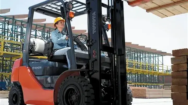Forklift equipment serving Vermont operations
